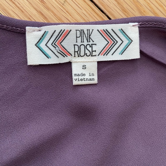 Cute purple blouse - Picture 3 of 3